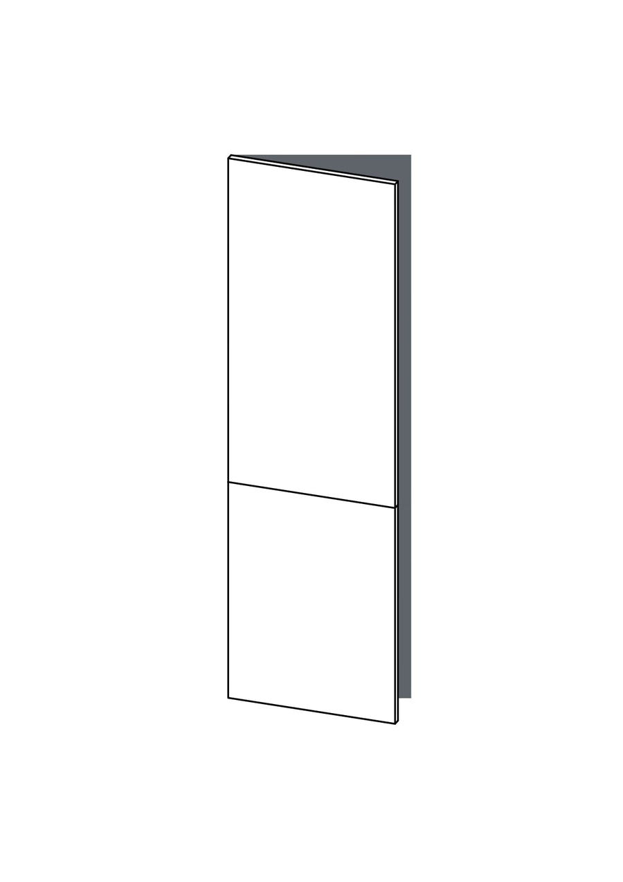 60x200 - Left Hung (Fridge) - Polytec Melamine 16mm - METOD