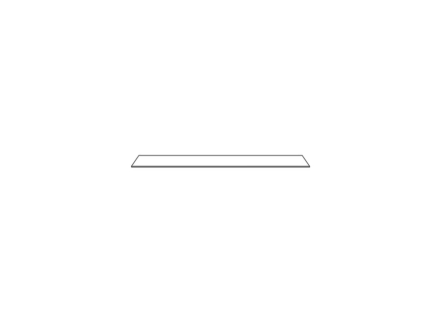42x122 - Top Panel - Laminex - BESTA — made to fit BESTA
