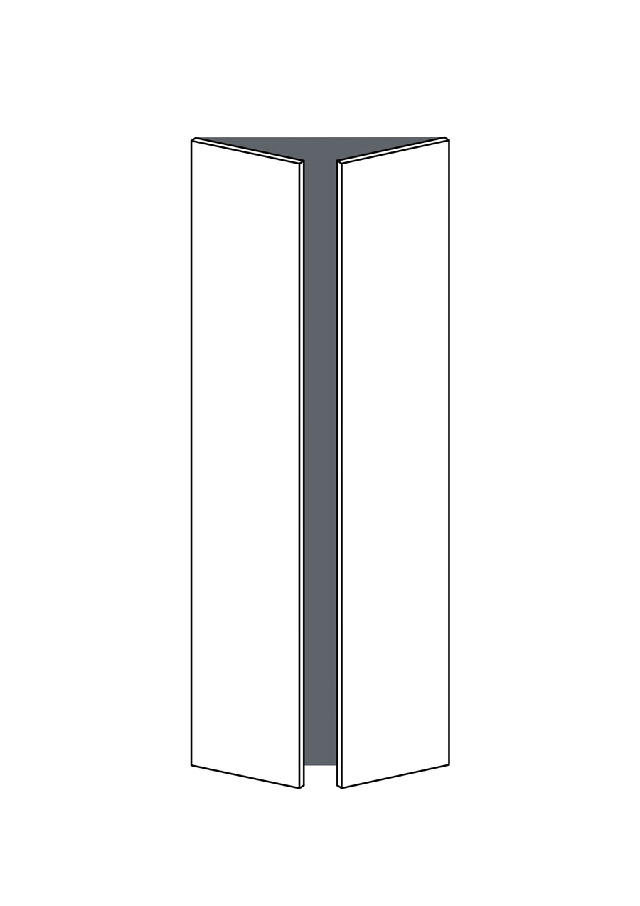 37x200 - Pair - Polytec Melamine 16mm - PAX - (To Fit 75cm PAX Frame)