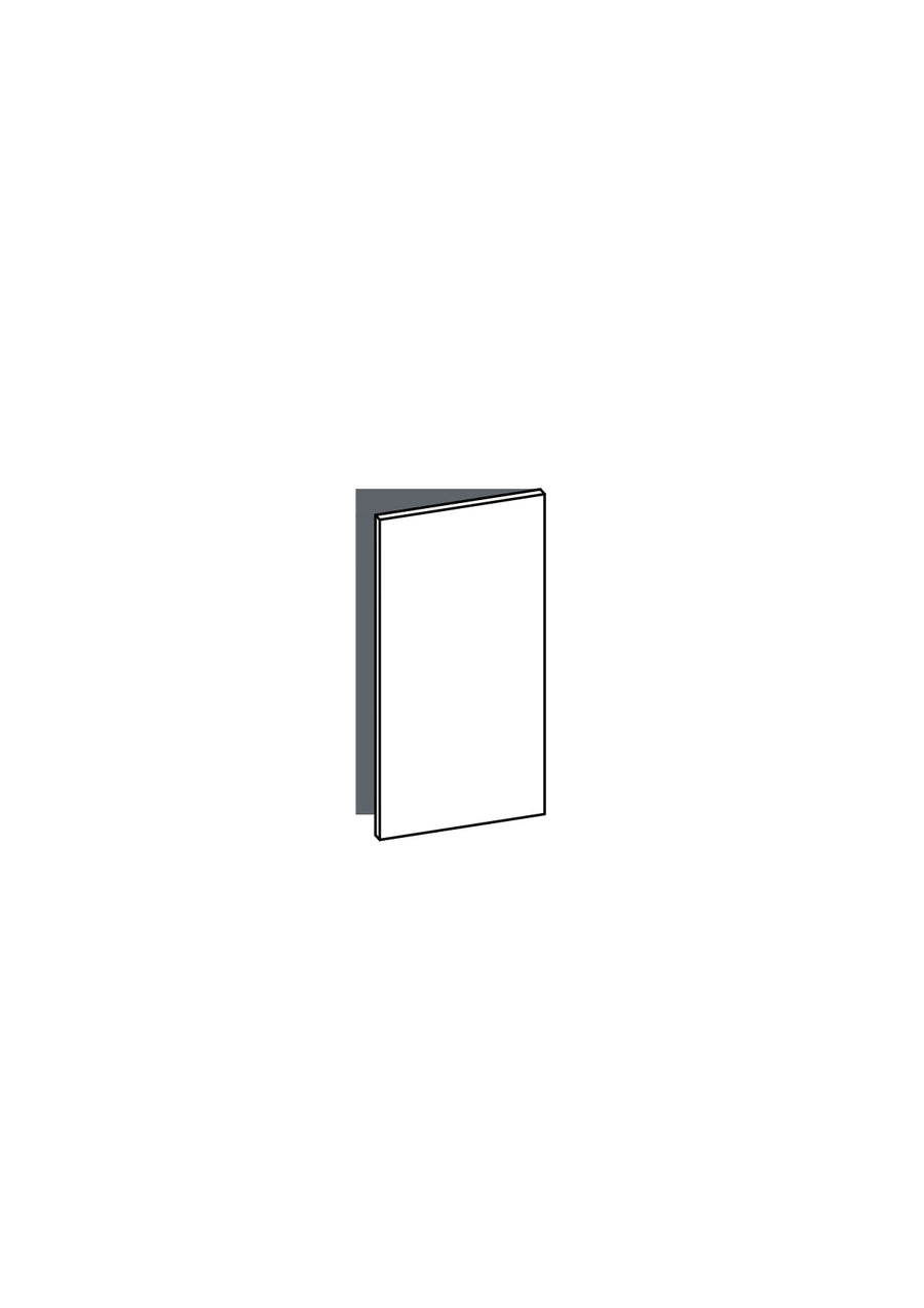 40x83 - Right Hung (Overhang) - Laminex - METOD — made to fit METOD