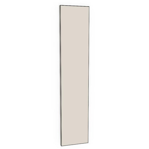 150mm Cabinet Door (147x717mm) - Round Shaker - Unpainted (Raw), line drawing
