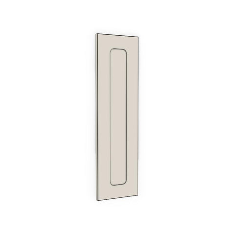 200mm Cabinet Door (197x717mm) - Round Shaker - Unpainted (Raw), line drawing