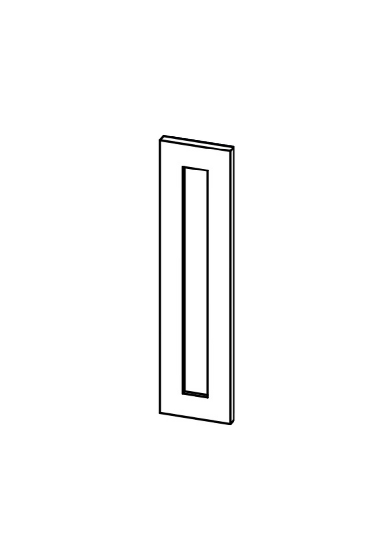 20x80 - Pull Out - Shaker - Painted (2Pac Poly) - METOD, line drawing