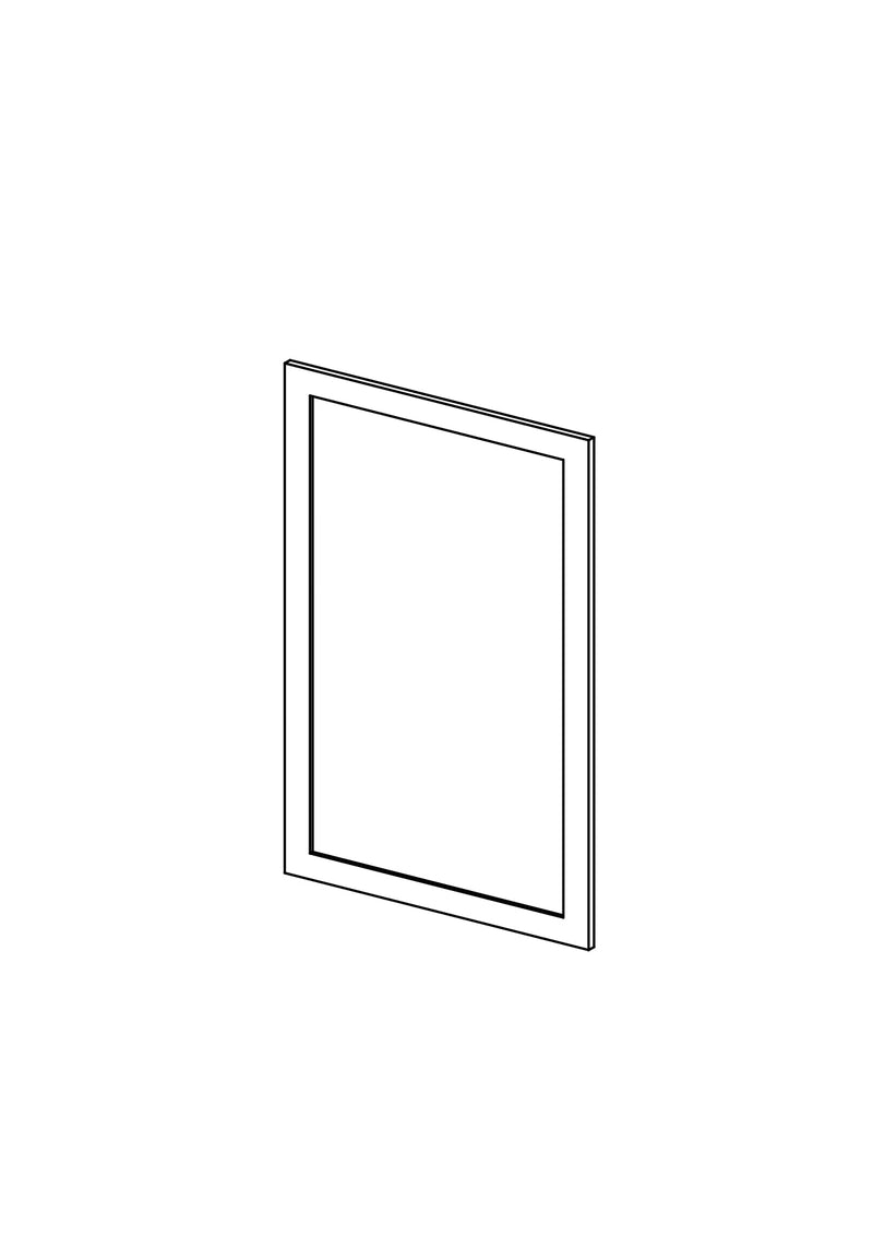 40x60 Drawer - Shaker - Painted (2Pac Poly) - METOD, line drawing