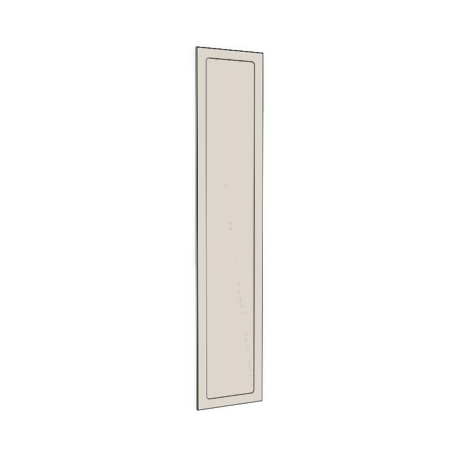 450mm Tall Pantry Door - Round Shaker - Unpainted (Raw) - KABOODLE