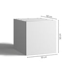 50x50 - Cabinet (58cm D) w Door - Polytec Decorative 16mm - PAX