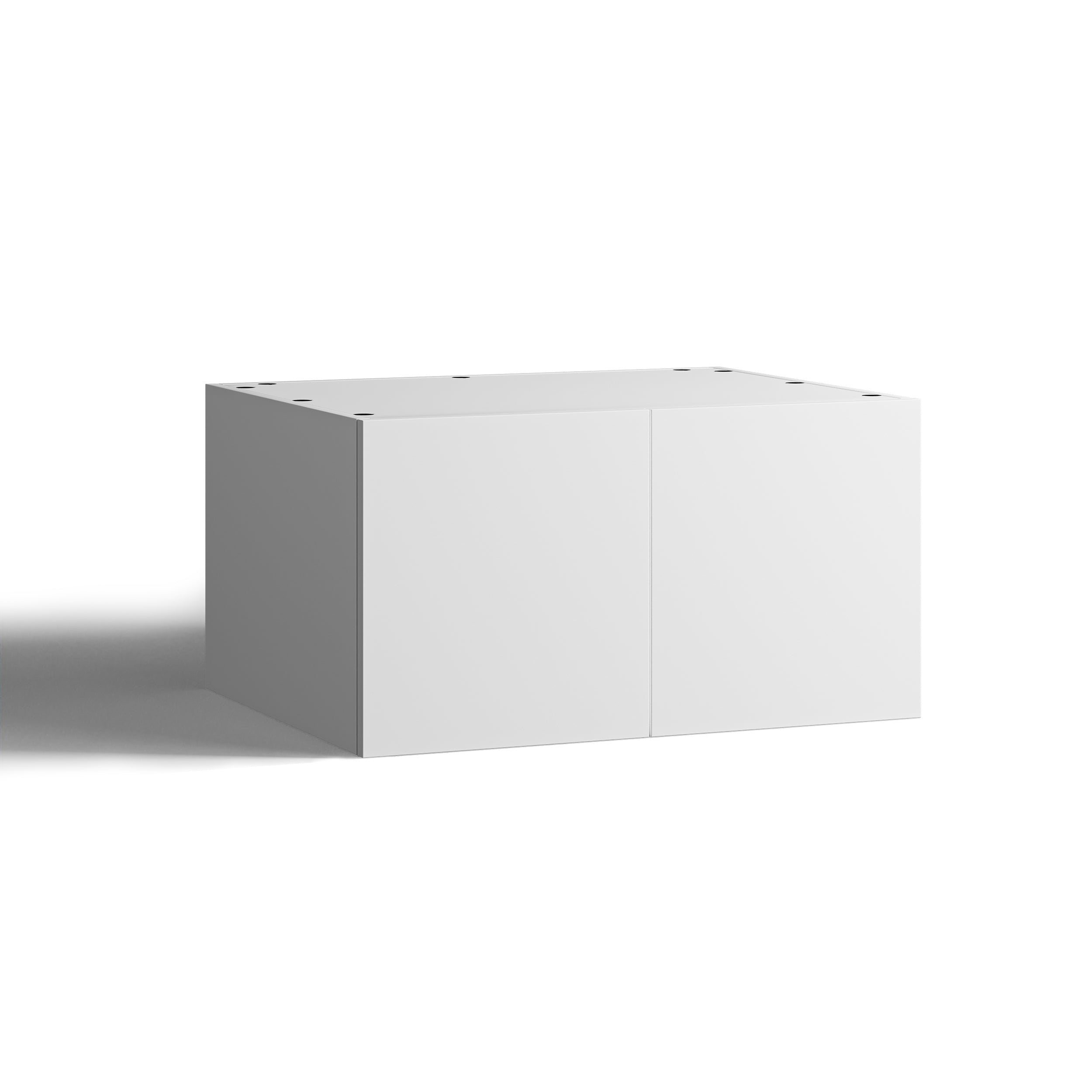 75x40 - Cabinet (58cm D) w 2 Doors - Woodgrain - PAX