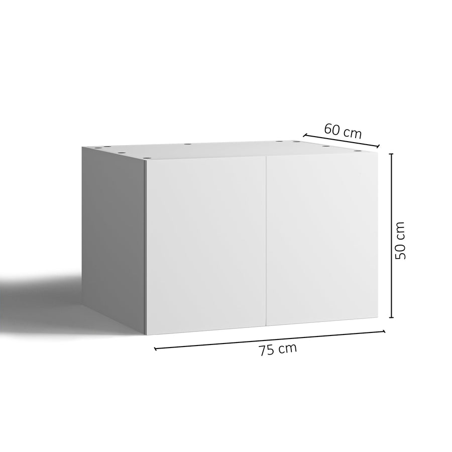 75x50 - Cabinet (58cm D) w 2 Doors - Polytec Decorative 16mm - PAX