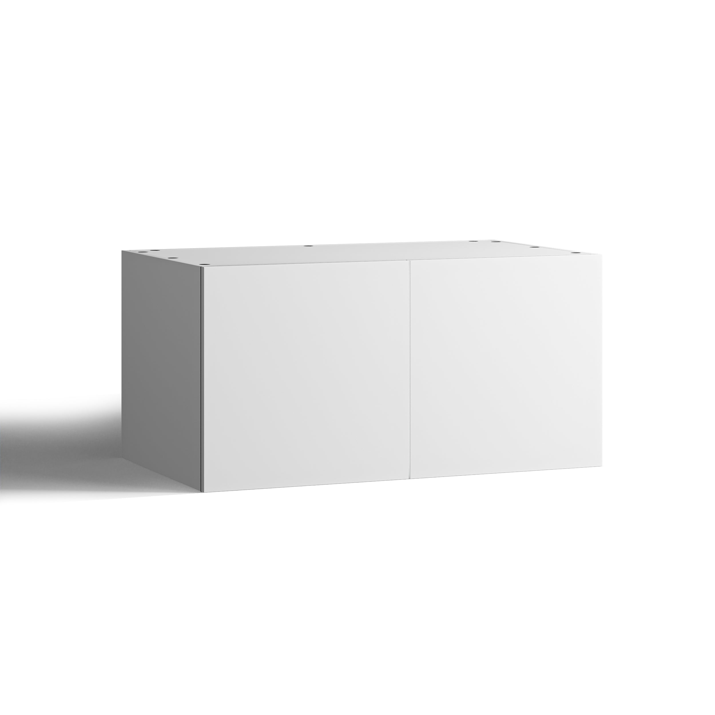 100x50 - Cabinet (58cm D) w 2 Doors - Woodgrain - PAX