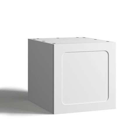 50x50 - Cabinet (58cm D) w Door - Round Shaker - PAX