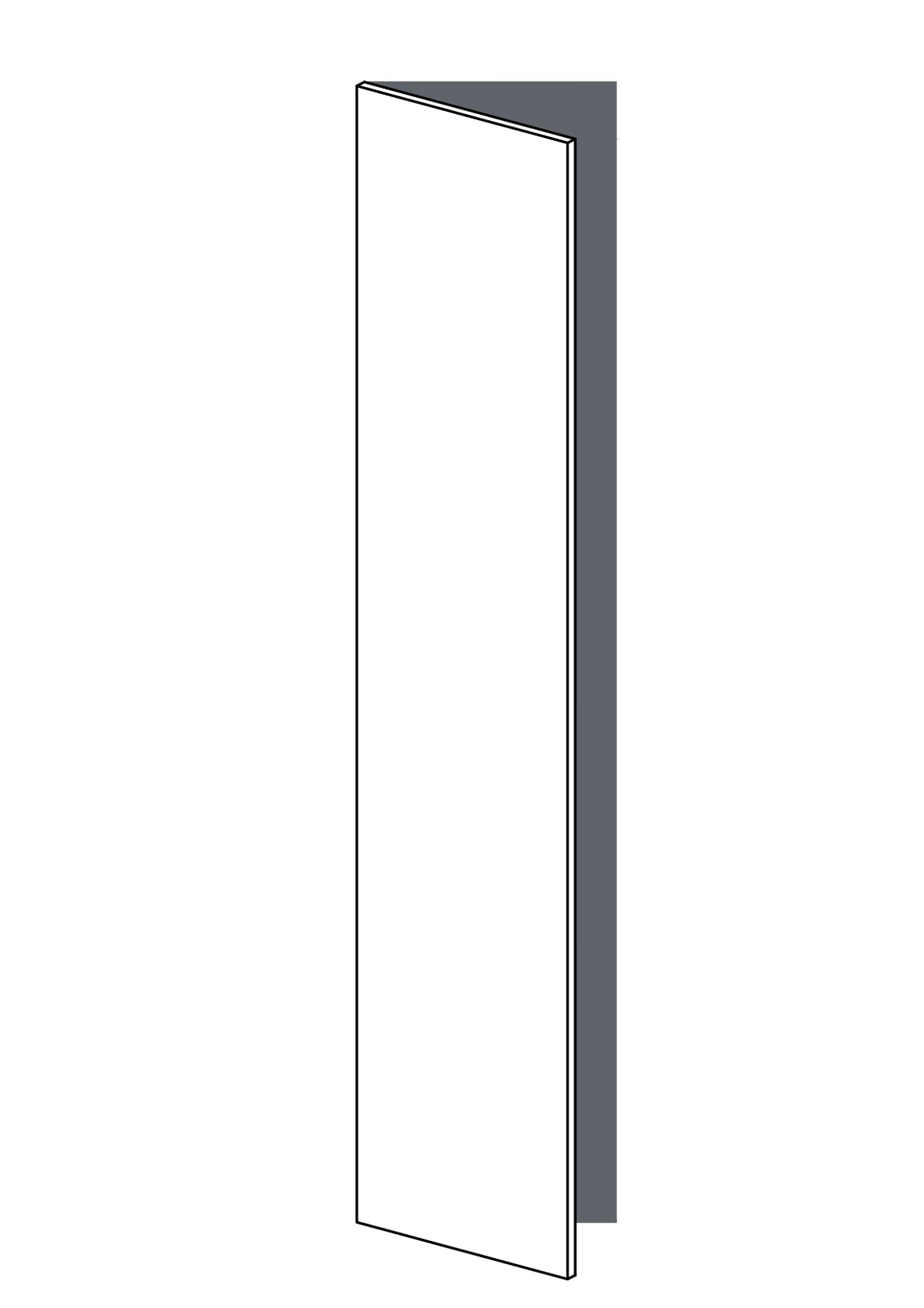50x235 - Left Hung - Woodgrain - PAX, line drawing