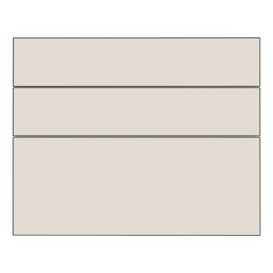 900mm 3 Drawer Panels (897x357mm, 897x177mm) - Polytec - BUNNINGS — made to fit BUNNINGS