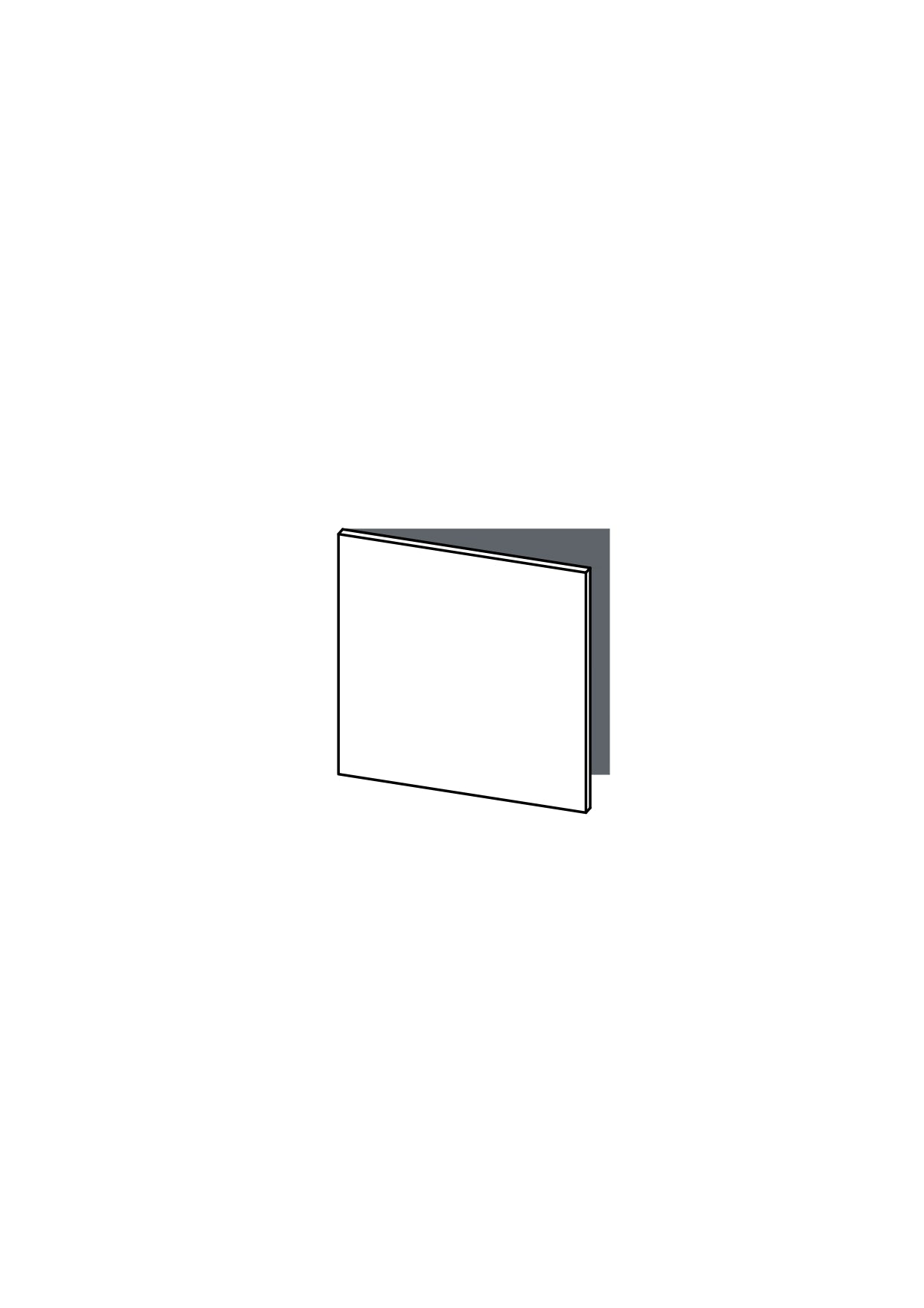 60x60 - Door - Laminex - METOD — made to fit METOD