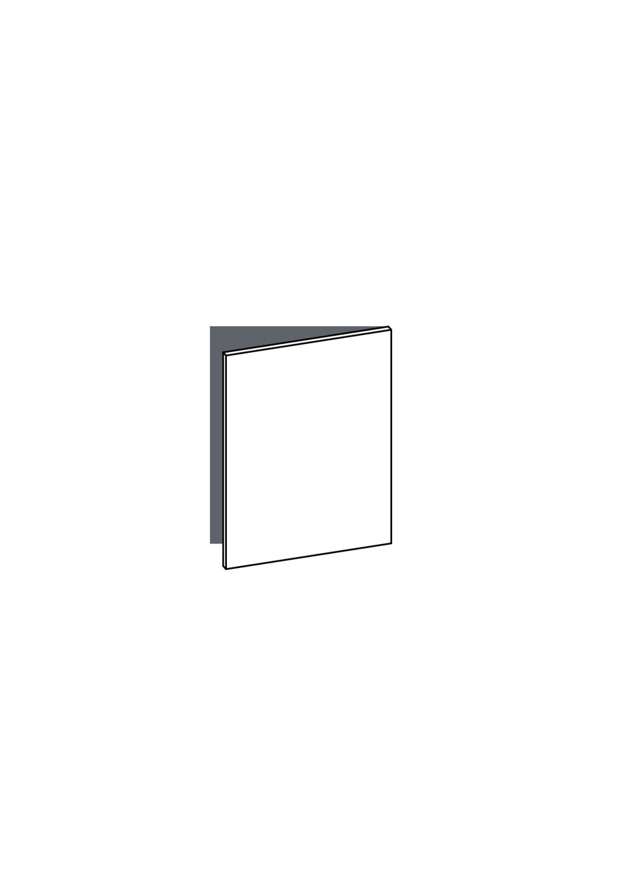 60x83 - Right Hung (Overhang) - Laminex - METOD — made to fit METOD