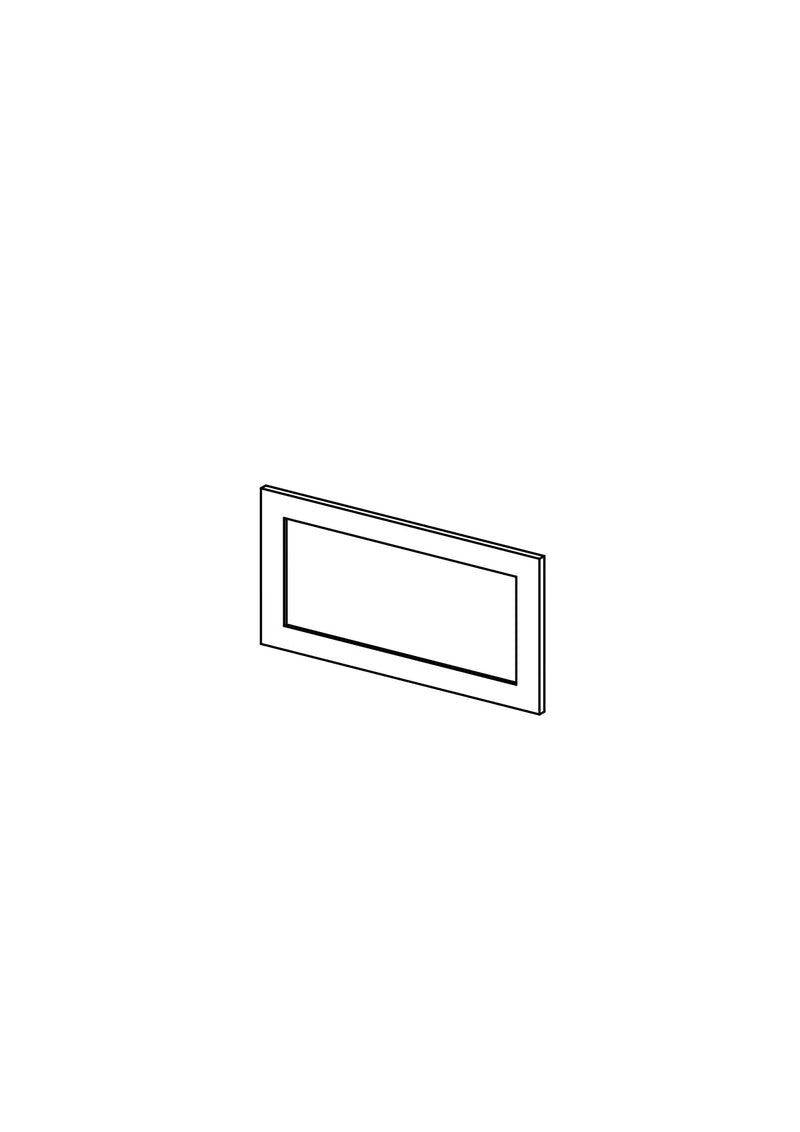 40x20 Drawer - Shaker - Unpainted (Raw) - METOD, line drawing