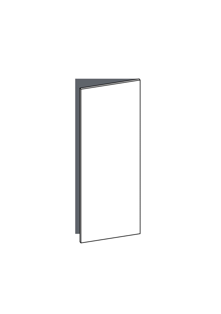 60x160 - Right Hung - Polytec Melamine 16mm - METOD