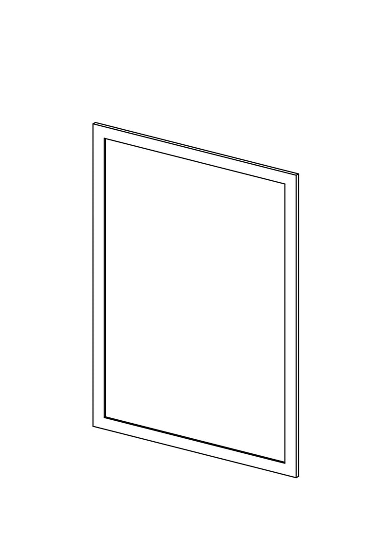 60x80 Drawer - Shaker - Painted (2Pac Poly) - METOD, line drawing
