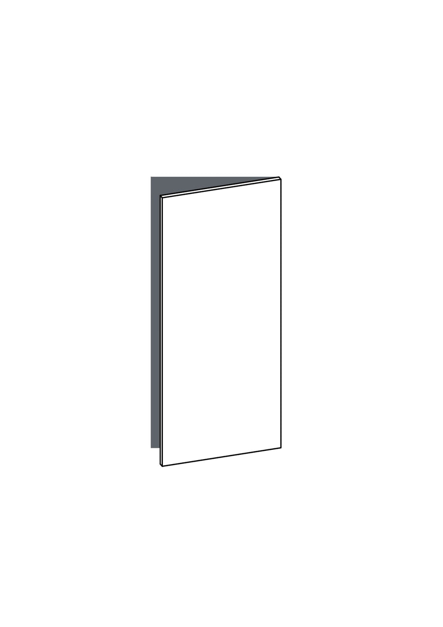 60x140 - Right Hung - Polytec Melamine 16mm - METOD