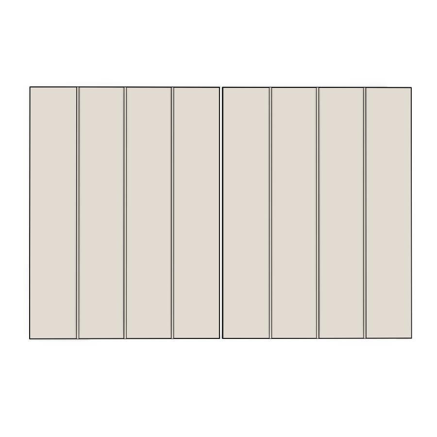 900mm Medium Rangehood Doors (2pk) - Coastal - Unpainted (Raw) - KABOODLE