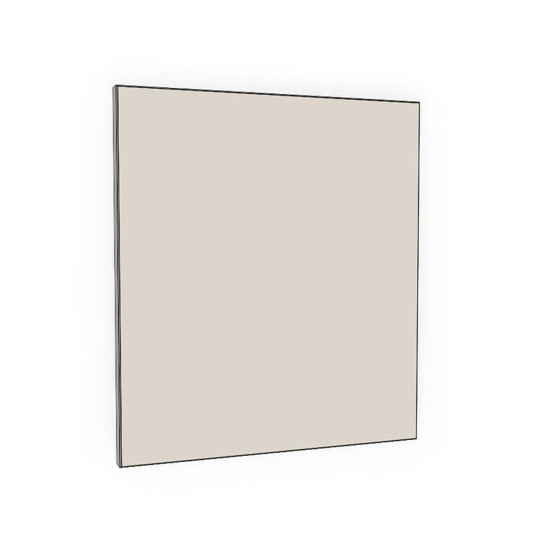 Slimline End Panel (320x360mm) - Woodgrain, line drawing