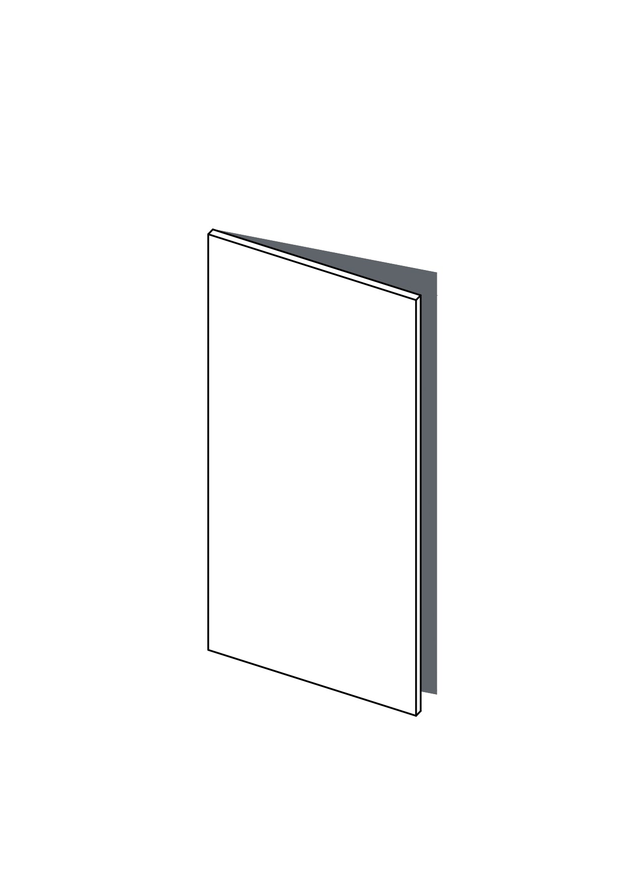 60x128 - Door - Polytec - BESTA — made to fit BESTA