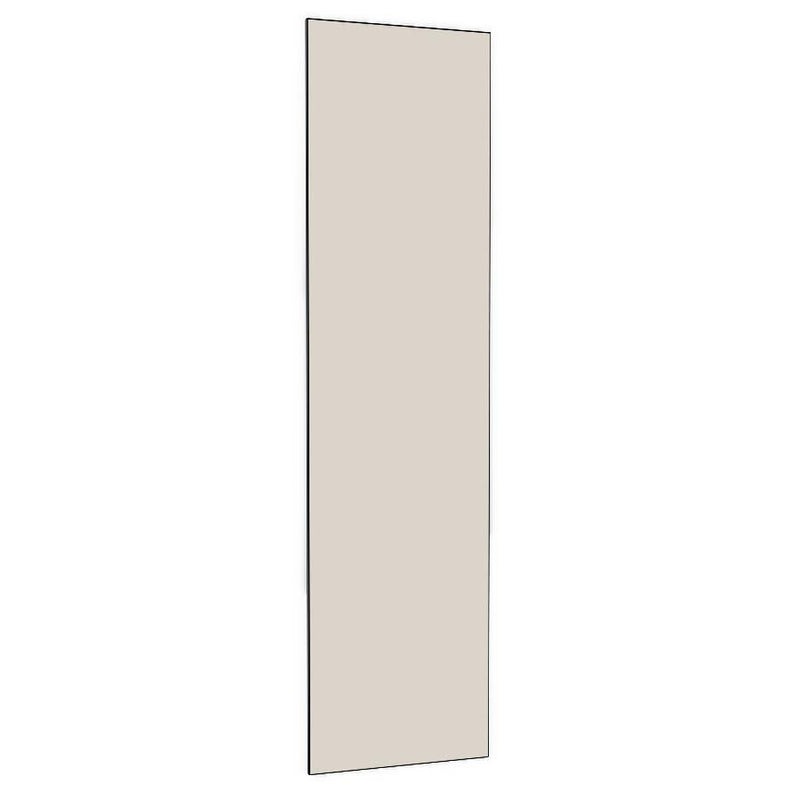 Tall Pantry End Panel (600x2345mm) - Woodgrain, line drawing