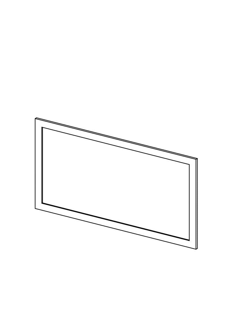 80x40 Drawer - Shaker - Unpainted (Raw) - METOD, line drawing