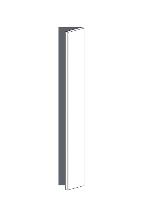 25x200 - Right Hung - Finger Pull - Unpainted (Raw)  - PAX, line drawing