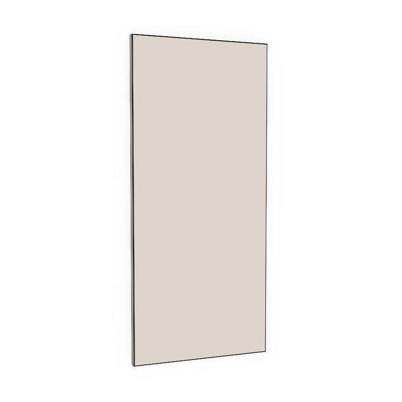 Medium Wall End Panel (420x550mm) - Woodgrain, line drawing