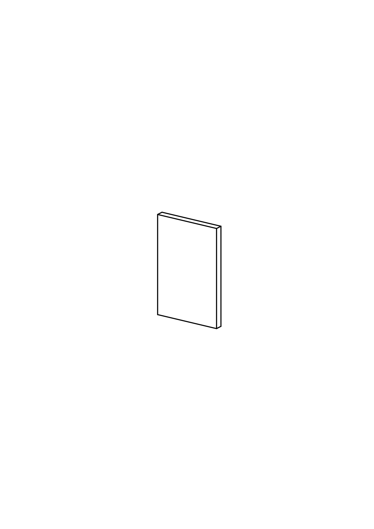 40x60 - Cover Panel - Plain - Unpainted (Raw) - METOD