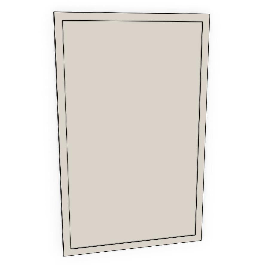 450mm Cabinet Door (447x717mm) - Slim Shaker - Painted (2Pac Poly), line drawing