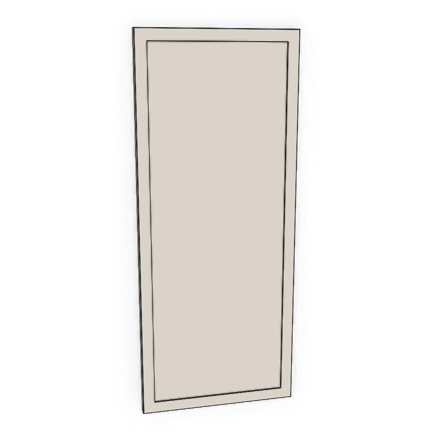 300mm Cabinet Door (297x717mm) - Slim Shaker - Painted (2Pac Poly), line drawing