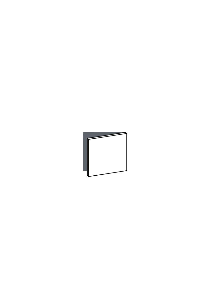 40x43 - Right Hung (Overhang) - Laminex - METOD — made to fit METOD