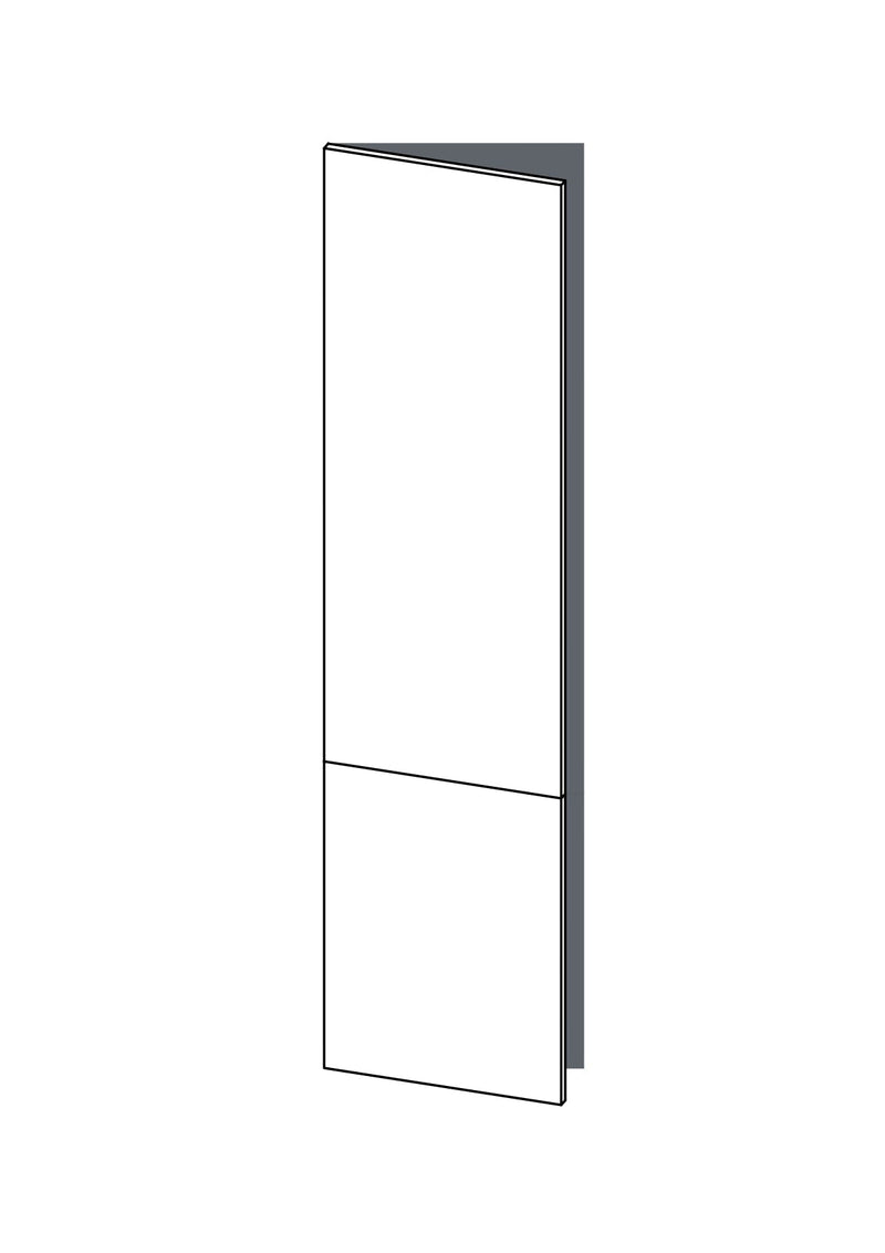 60x240 - Left Hung (Fridge) - Woodgrain - METOD, line drawing