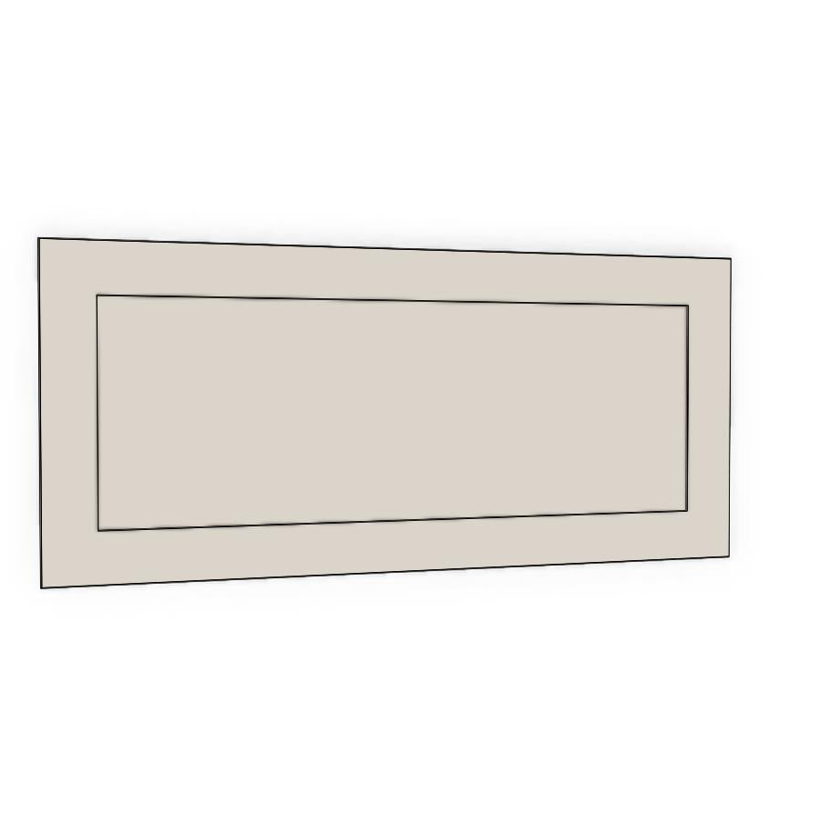 800mm Slimline Door (797x357mm) - Shaker - Painted (2Pac Poly), line drawing