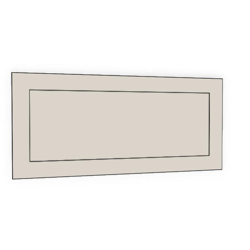800mm Slimline Door (797x357mm) - Shaker - Painted (2Pac Poly), line drawing