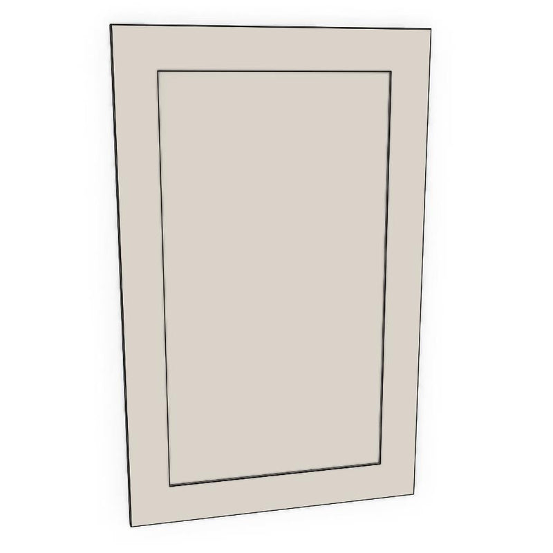 450mm Cabinet Door (447x717mm) - Shaker - Painted (2Pac Poly), line drawing