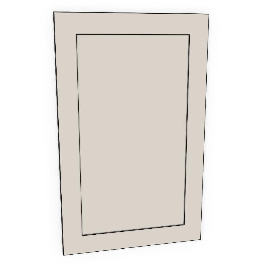 450mm Cabinet Door (447x717mm) - Shaker - Painted (2Pac Poly), line drawing