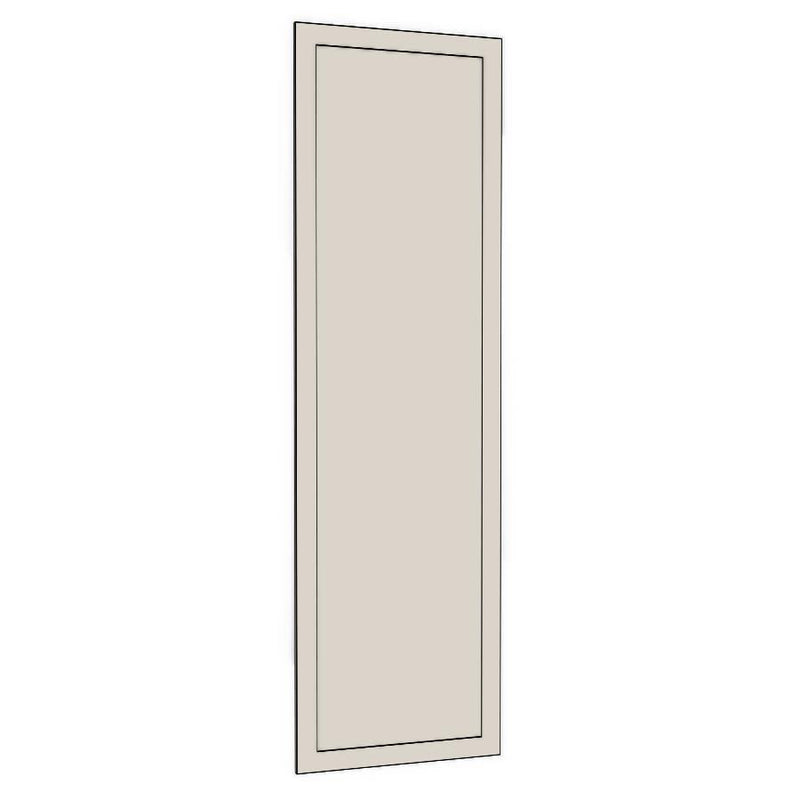 600mm Pantry Door (597x2055mm) - Shaker - Unpainted (Raw), line drawing