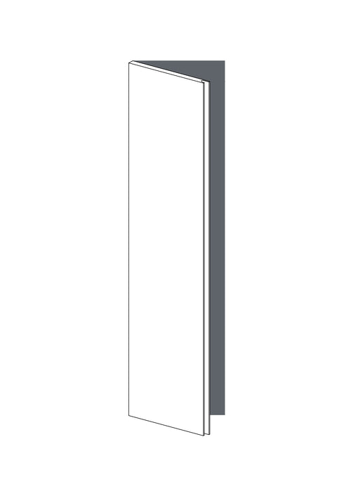 50x200 - Left Hung - Finger Pull - Unpainted (Raw)  - PAX, line drawing