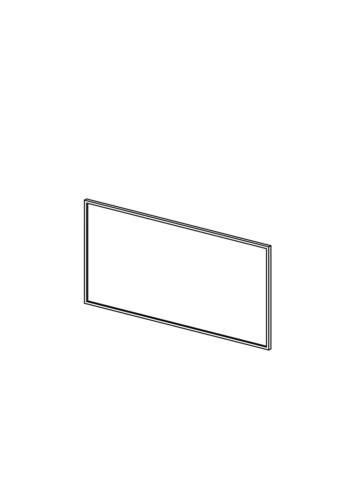 60x30 Drawer - Slim Shaker - NAVURBAN - METOD