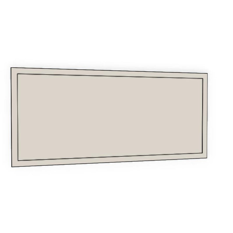 800mm Slimline Door (797x357mm) - Slim Shaker - Painted (2Pac Poly), line drawing