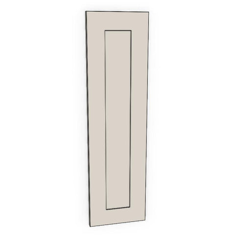 200mm Cabinet Door (197x717mm) - Shaker - Painted (2Pac Poly), line drawing