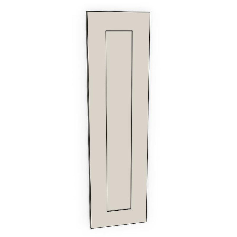 200mm Cabinet Door (197x717mm) - Midi Shaker - Painted (2Pac Poly), line drawing