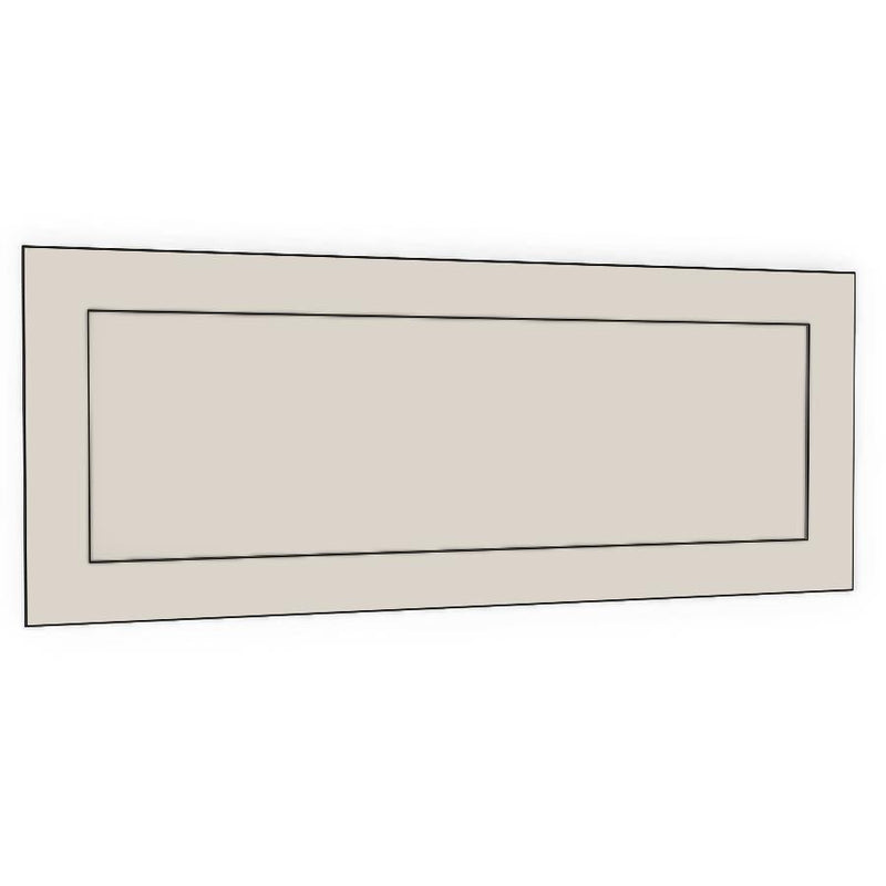 900mm Slimline Door (897x357mm) - Shaker - Painted (2Pac Poly), line drawing