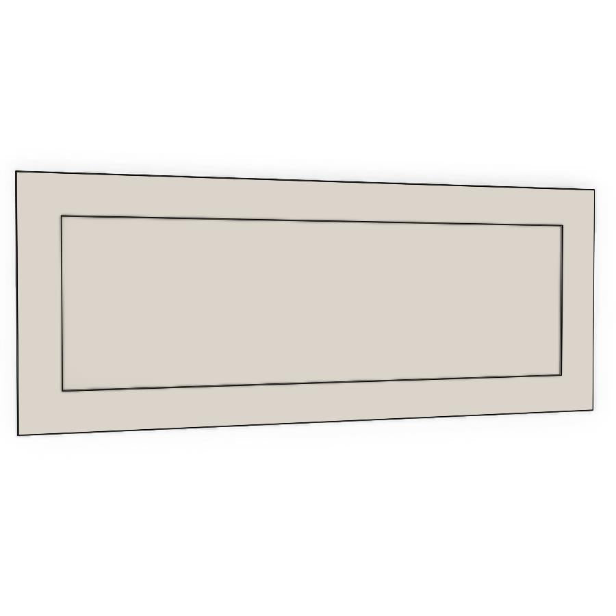 900mm Slimline Door (897x357mm) - Shaker - Unpainted (Raw), line drawing