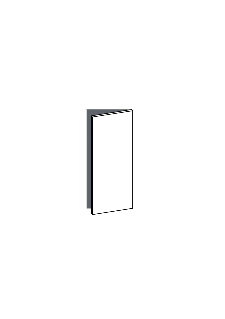 40x103 - Right Hung (Overhang) - Laminex - METOD — made to fit METOD