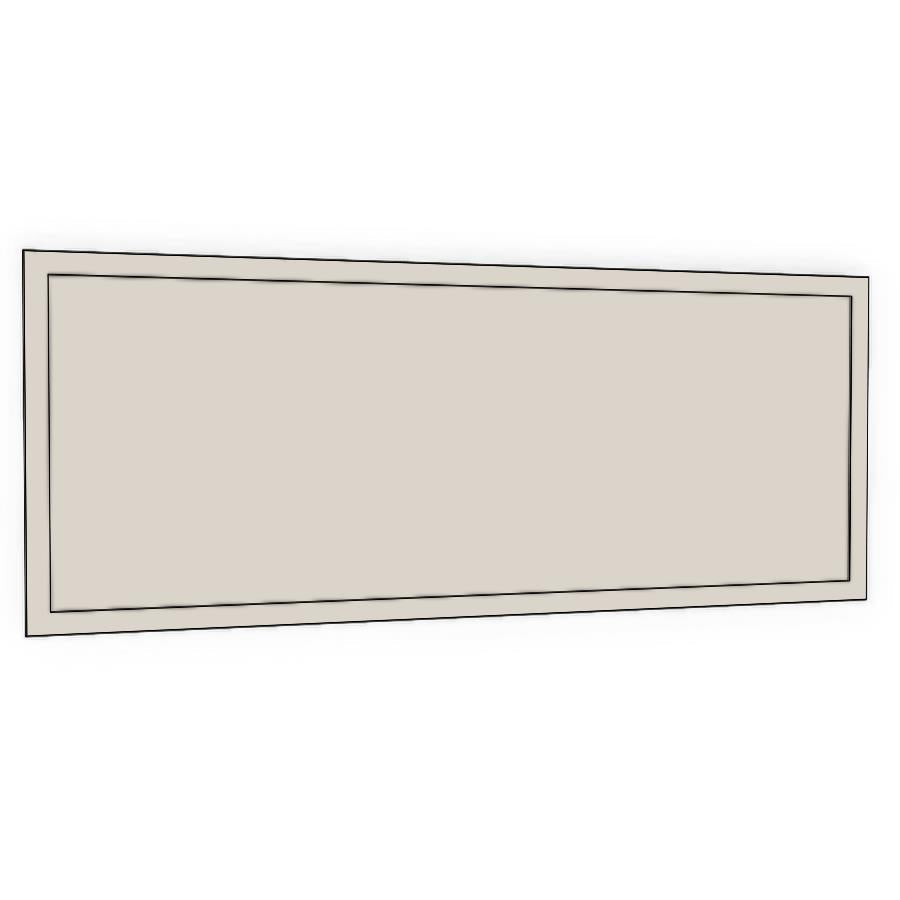 900mm Slimline Door (897x357mm) - Slim Shaker - Painted (2Pac Poly), line drawing