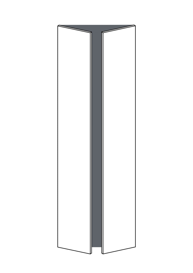 37x235 - Pair - Woodgrain - PAX - (To Fit 75cm PAX Frame), line drawing