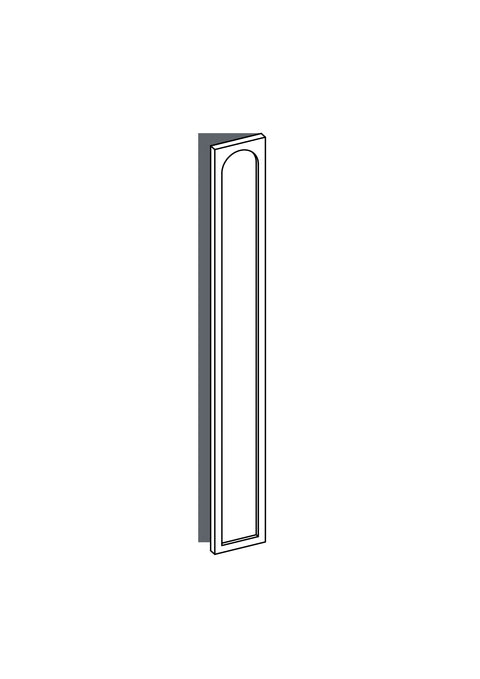25x200 - Right Hung - Arch - Painted (2Pac Poly) - PAX, line drawing